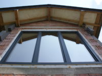 Okna do domu w stanie surowym przy ul. Nowej w Mielcu